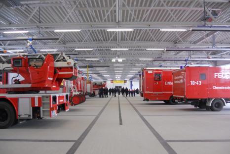 Einweihung der Feuerwehrhauptwache in Celle