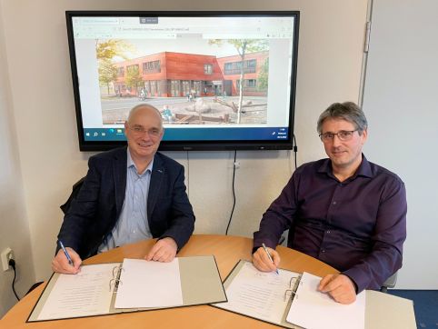 Vertrag für den Neubau der Grundschule in Diemarden wurde unterzeichnet