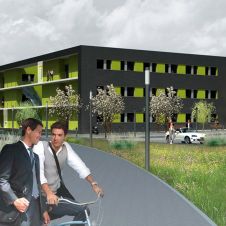 Neubau eines Technologiezentrums in Hannover Marienwerder