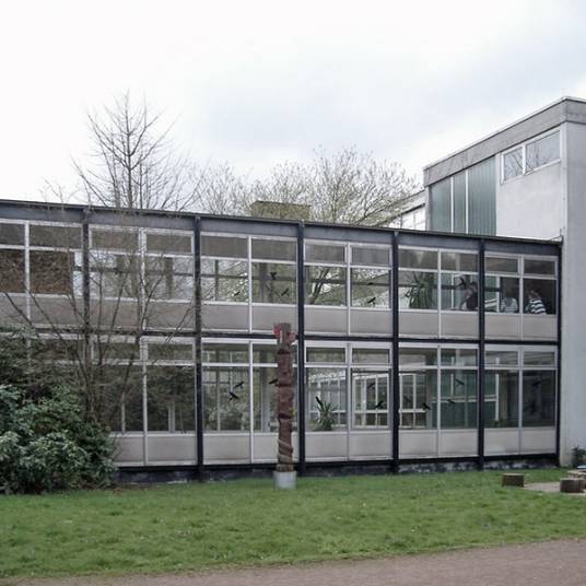 Der Gebäudebestand des Aggertal-Gymnasiums vor der Sanierung