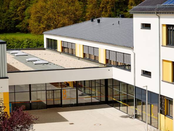 Das neuen Zentrum des Gymnasiums