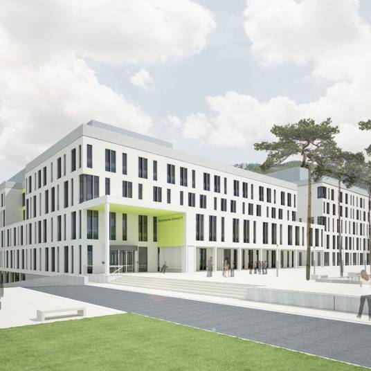 Neubau des 2. Bauabschnitts am Universitätsklinikum Jena