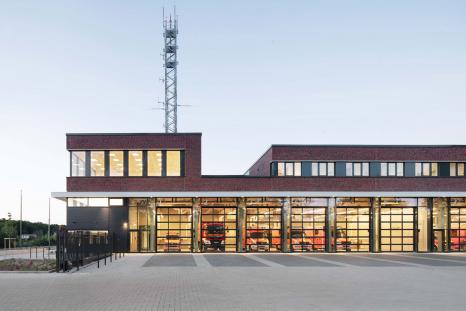 Neubau Feuer- und Rettungswache 3 Hannover. (Bilder: Architekt Lothar Schulz)