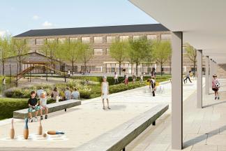 Visualisierungen: Wiechers Beck Gesellschaft von Architekten mbH im Auftrag der August Reiners Bauunternehmung GmbH