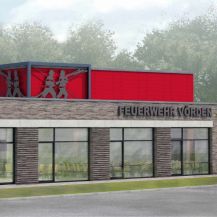 Vertragsunterzeichnung für den Neubau des Feuerwehrhauses in Vörden